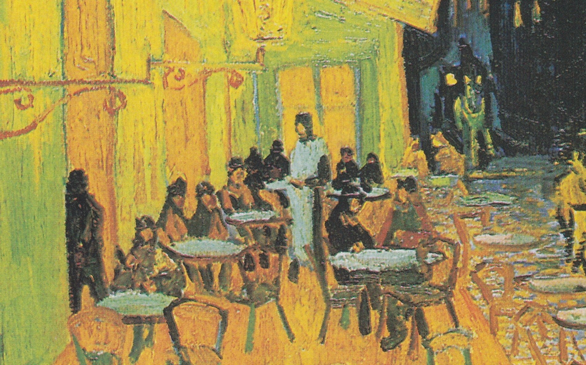 ゴッホ『夜のカフェテラス』ゴッホの描いた“幻の共同体”─星空の下で