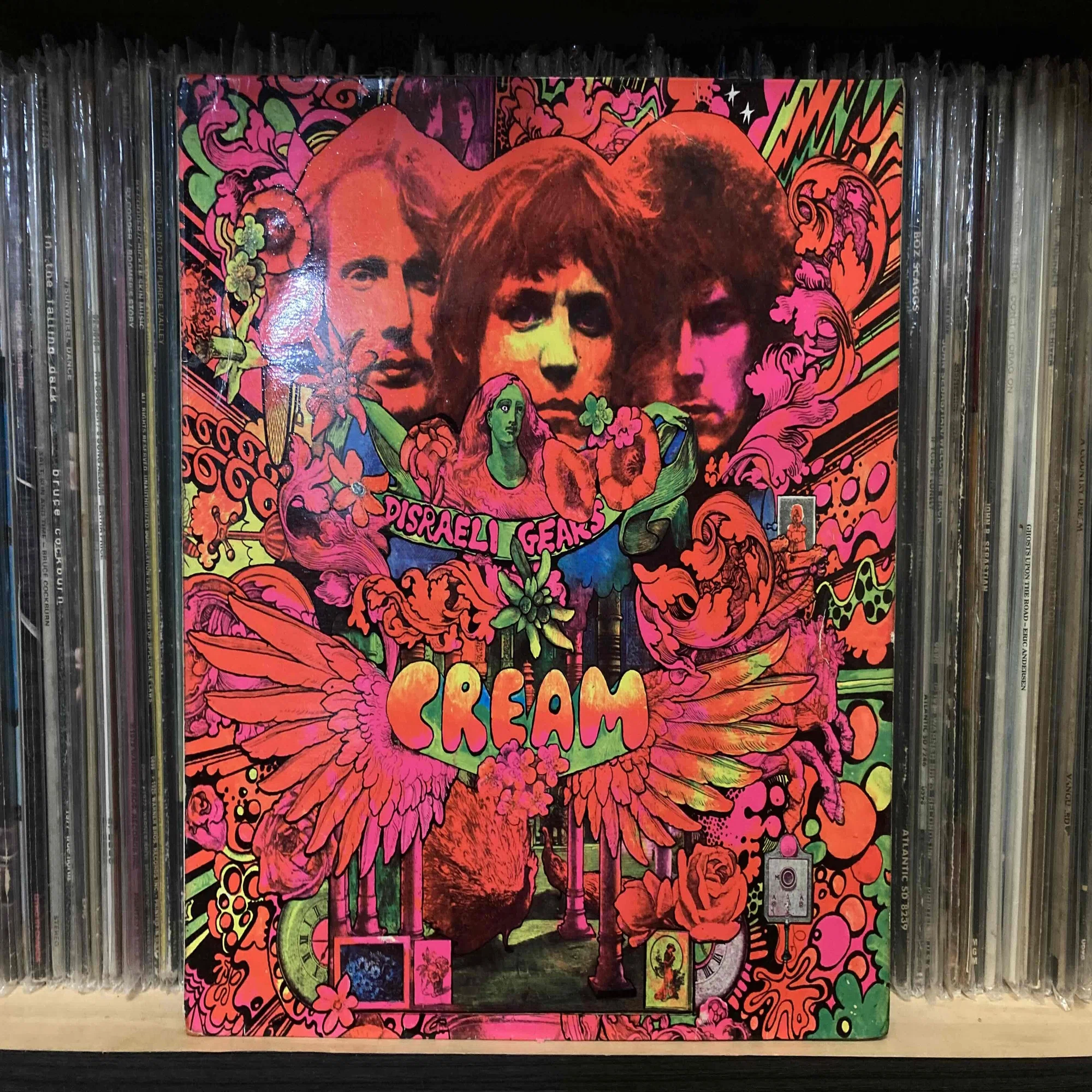 Cream [Disraeli Gears ] Reaction Mono 591-003｜naruru