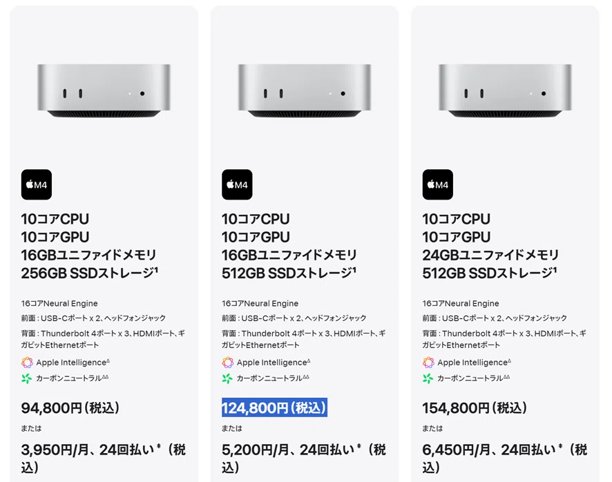 37,000円で新品M4 MacMiniカスタム】 購入経緯全部教えます．｜Junnie