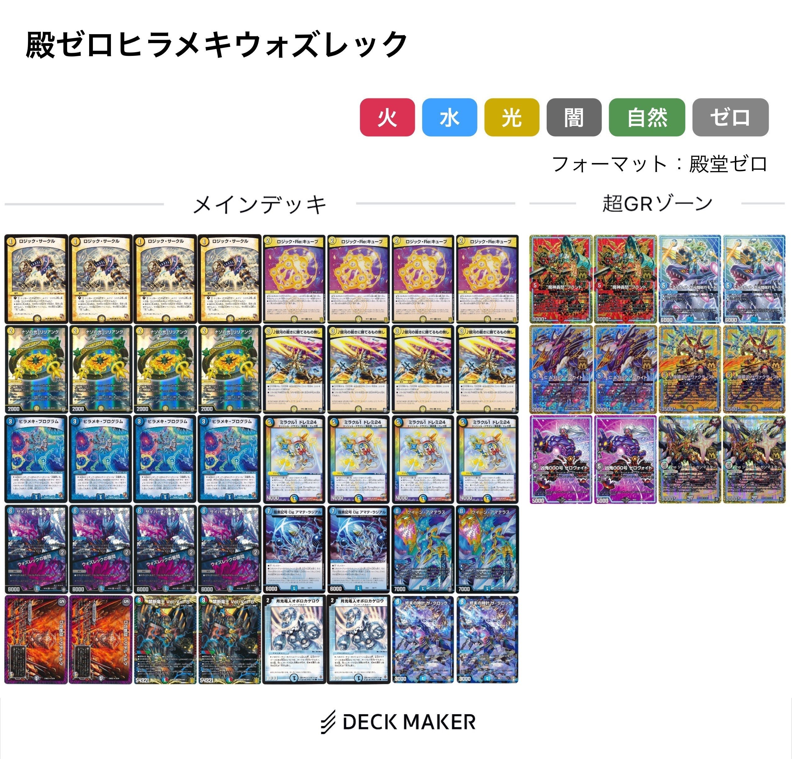 殿堂ゼロのヒラメキウォズレックについて｜遊者ああああ