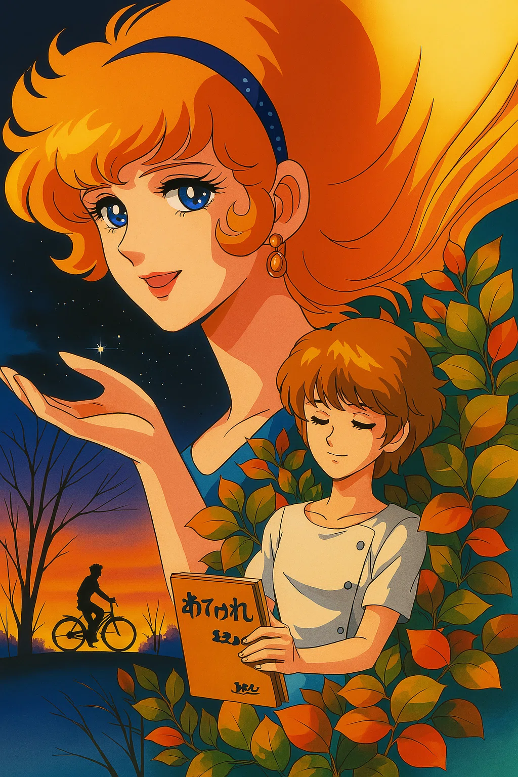 作画実験 1980年代前半のテレビアニメ宣伝用ポスター再現｜美和