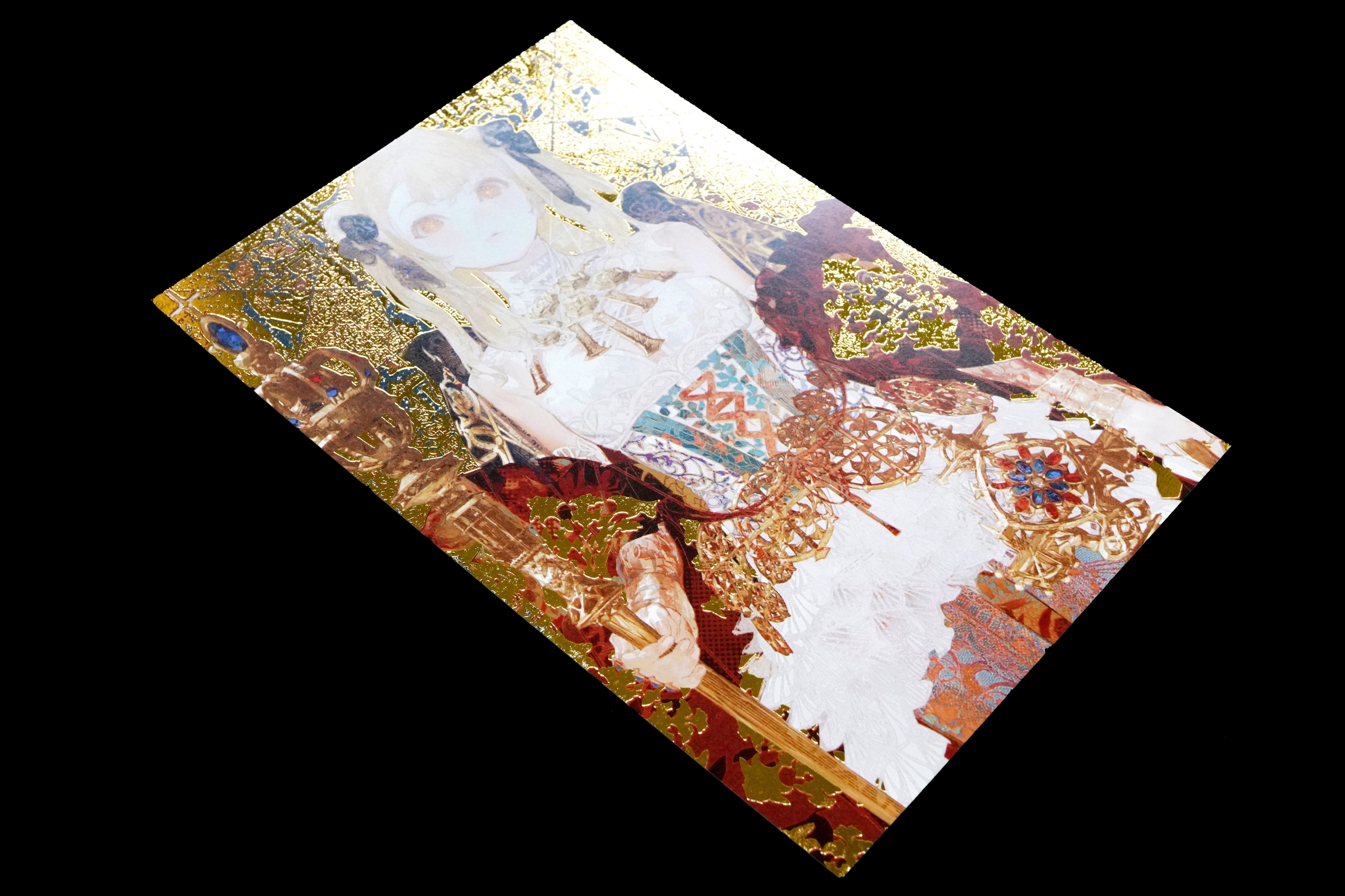 タイキ展 箔押しポストカード5種製作」｜コスモテック