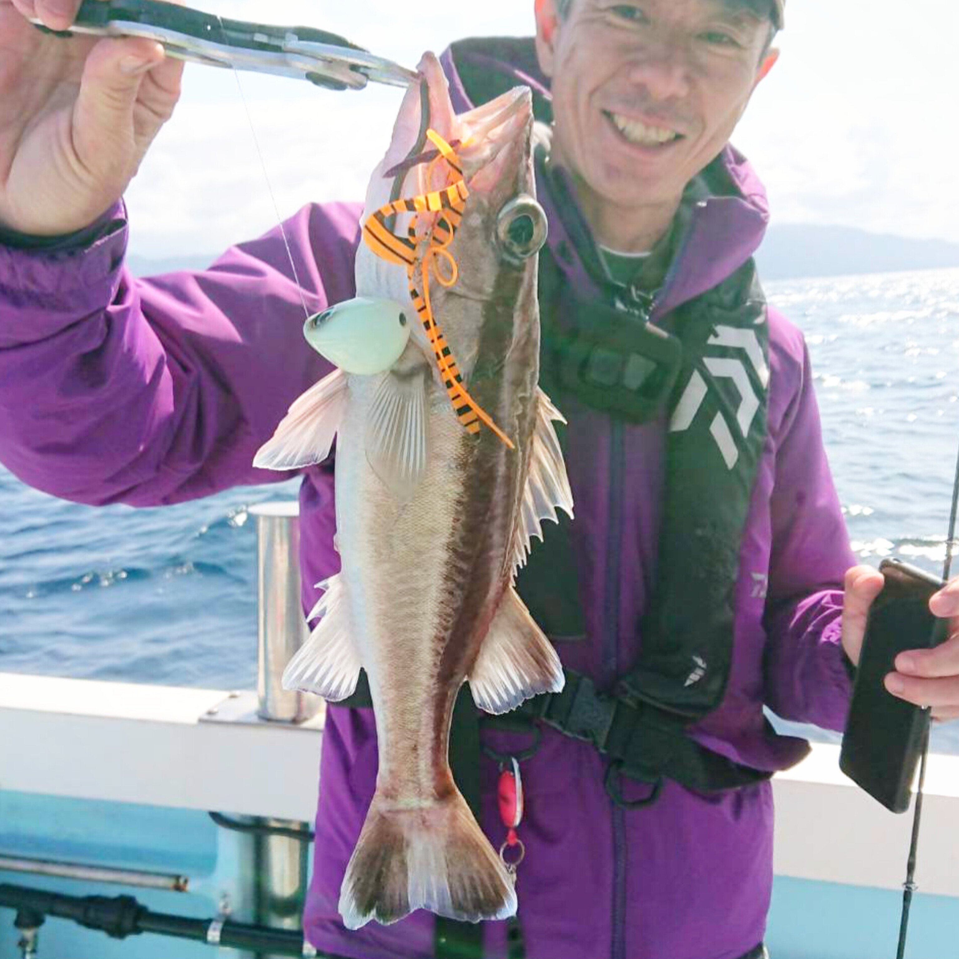 敦賀沖でタイラバ！巨大なマダイが釣れた！｜長谷川耕司