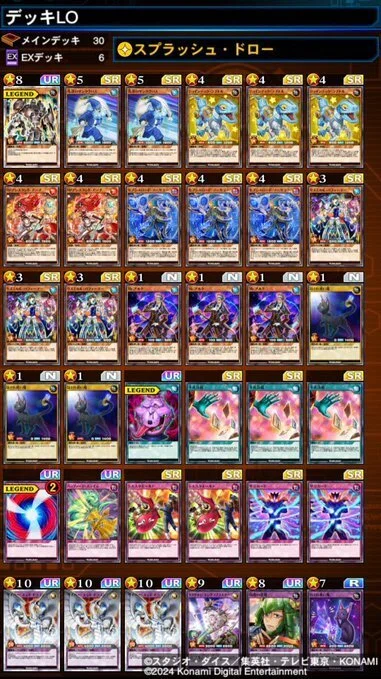 デュエルリンクス（RUSH）Ver9.0環境投稿デッキレシピまとめ｜リェロン