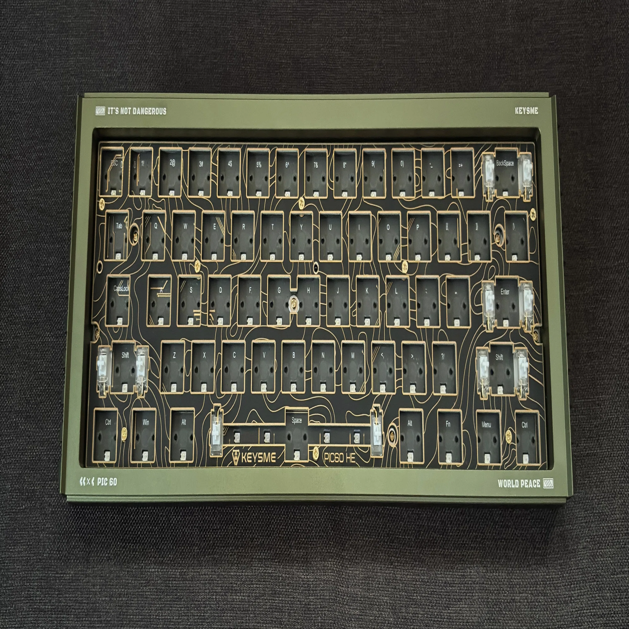 Gateron GT60 Pro・KeysMe PIC60 レビュー｜いもし