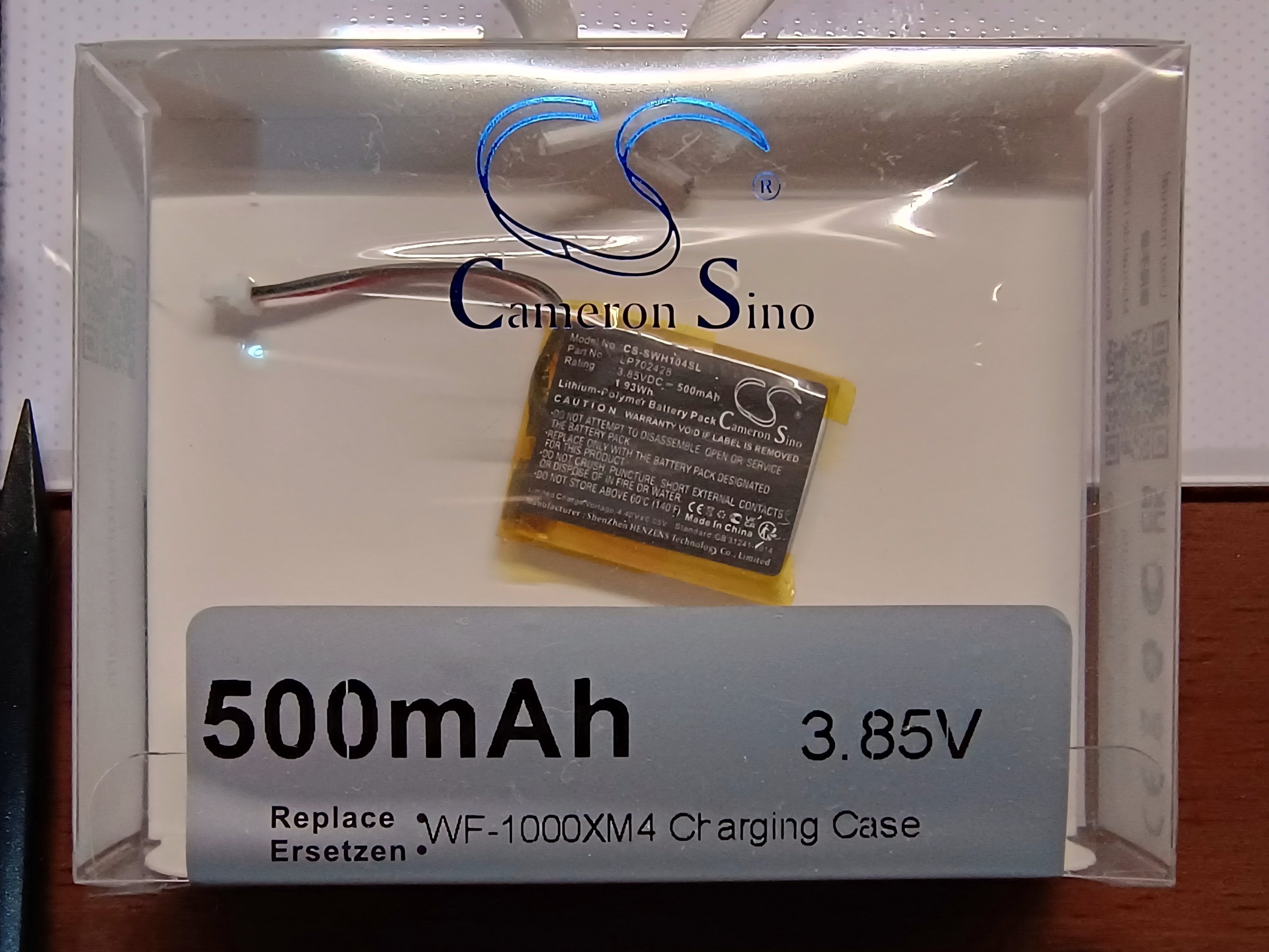 Sony WF-1000XM4 充電ケースのバッテリー交換してみた｜ぽちち