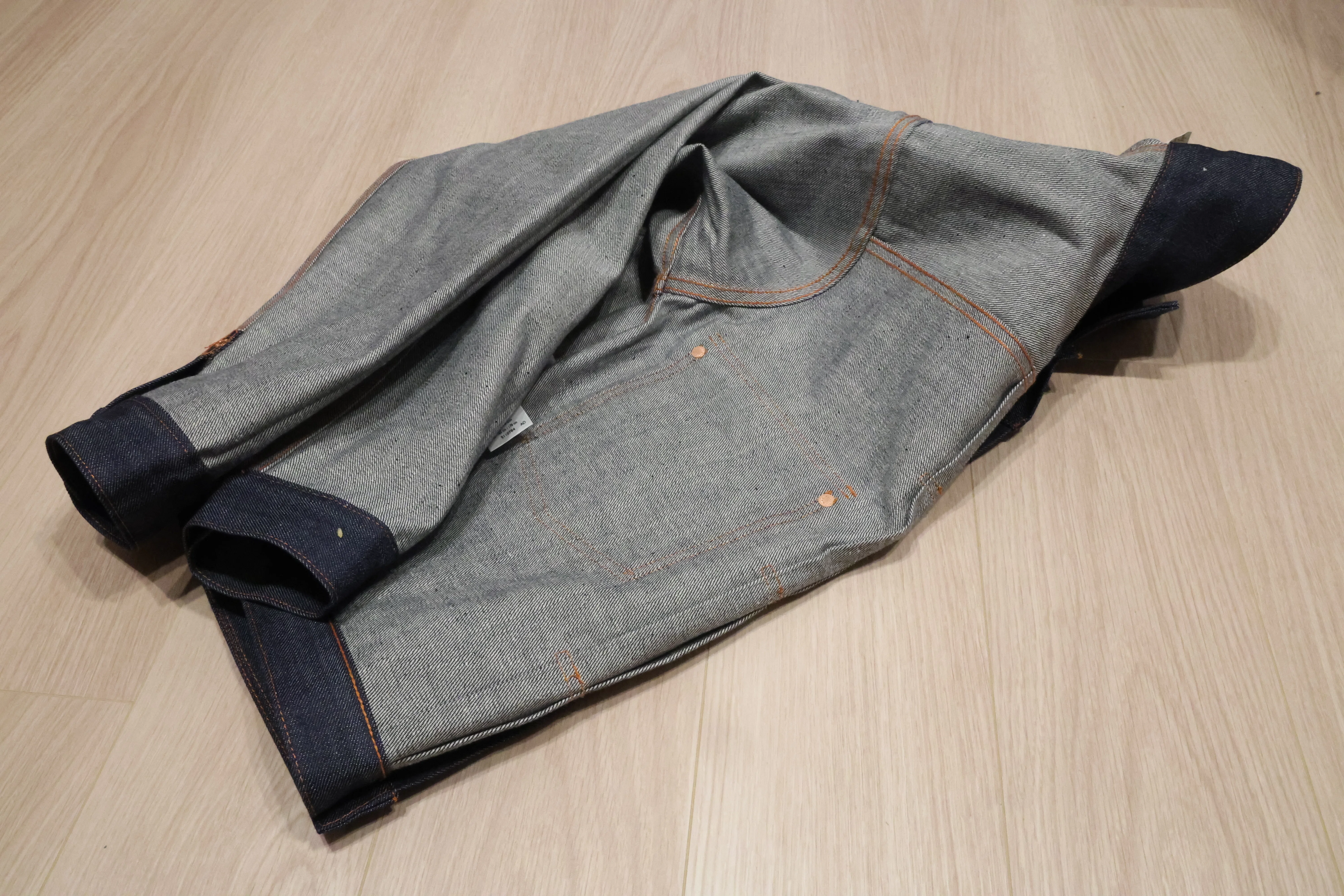 世界限定800着】リーバイス Lot 201 & 213の糊落とし！縮率報告します