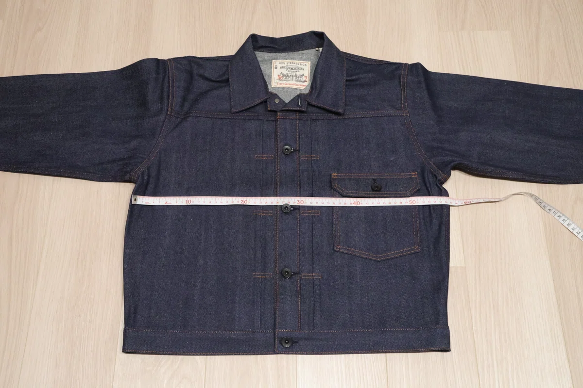 世界限定800着】リーバイス Lot 201 & 213の糊落とし！縮率報告します 