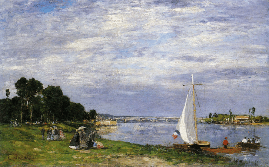 クロード・モネ、Boulevard Saint-Denis,Argenteuil クロード・モネ、Boulevard Saint-Denis,Argenteuil 絵画