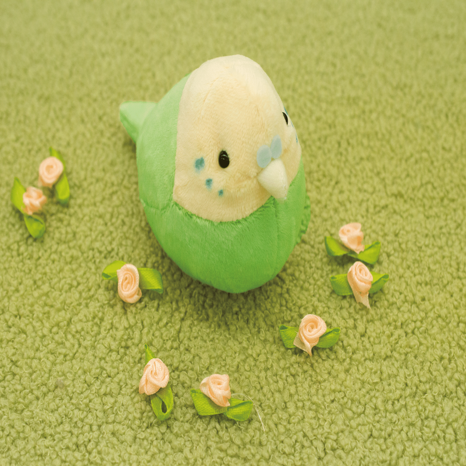 ちょこっとぬい生地で可愛いことり作ってみた！｜ぬいぐるみの生地