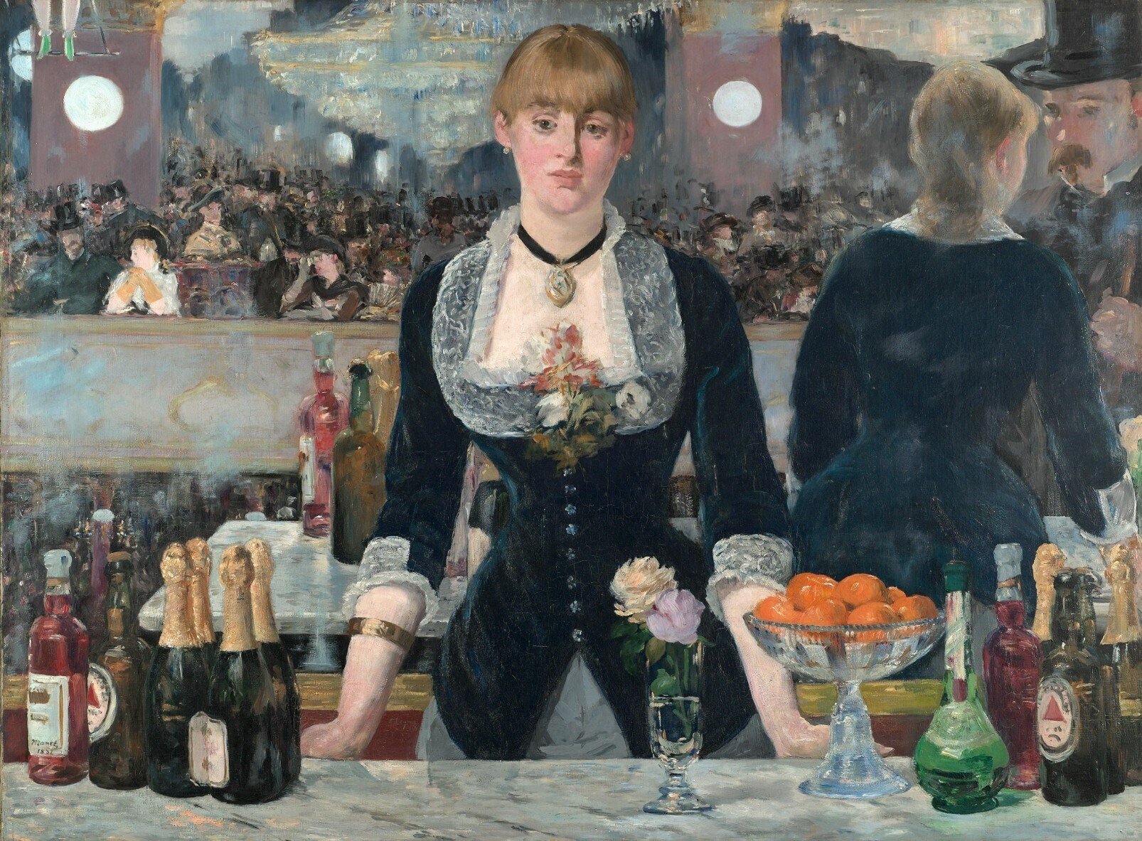 フランスの画家、エドゥアール・アルーズ「使者」の真作 フランスの画家、エドゥアール・アルーズ「使者」の真作