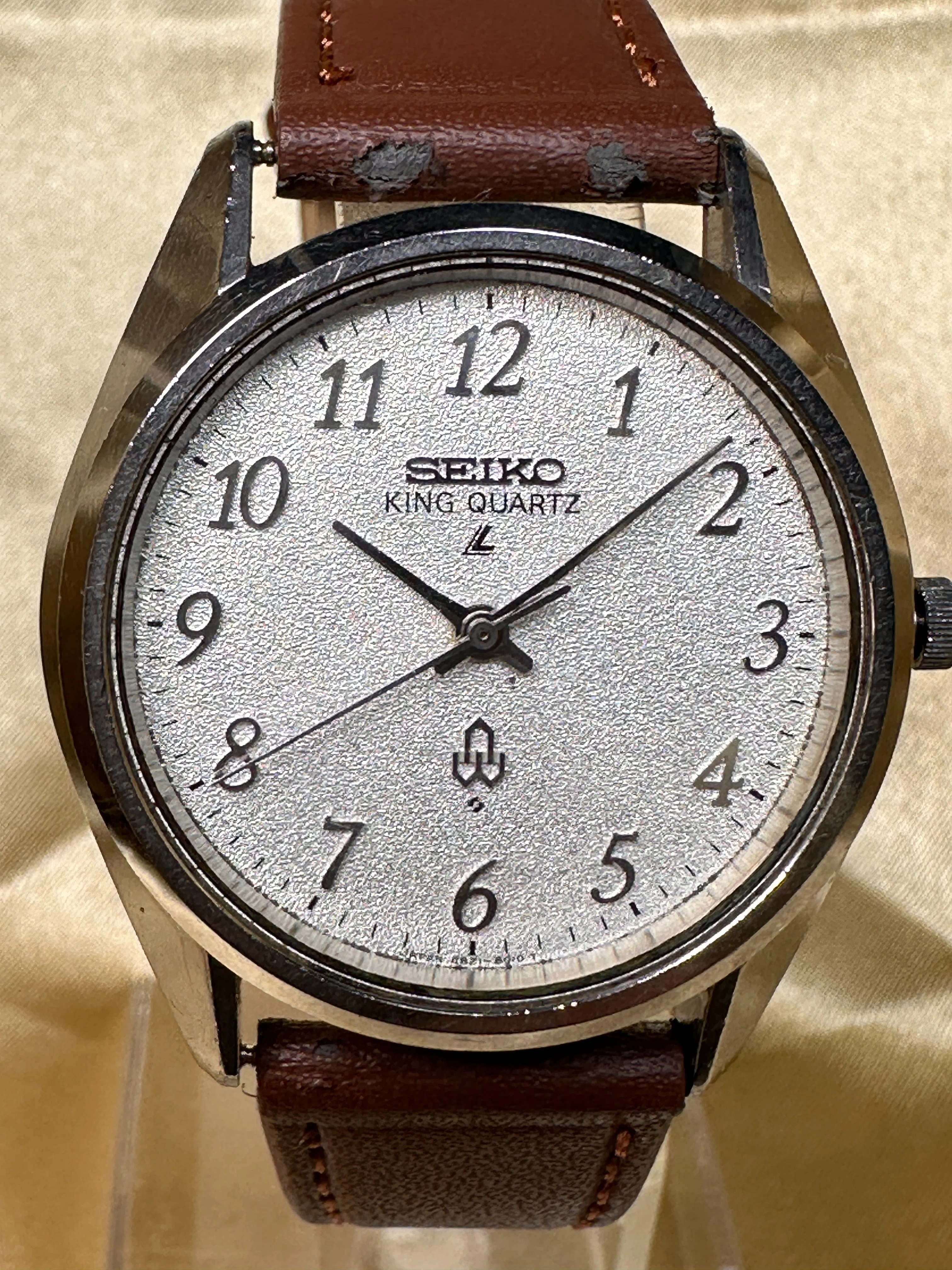 ⌚027】SEIKO キングクオーツ 4821-8000 Lマーク｜Crusoe