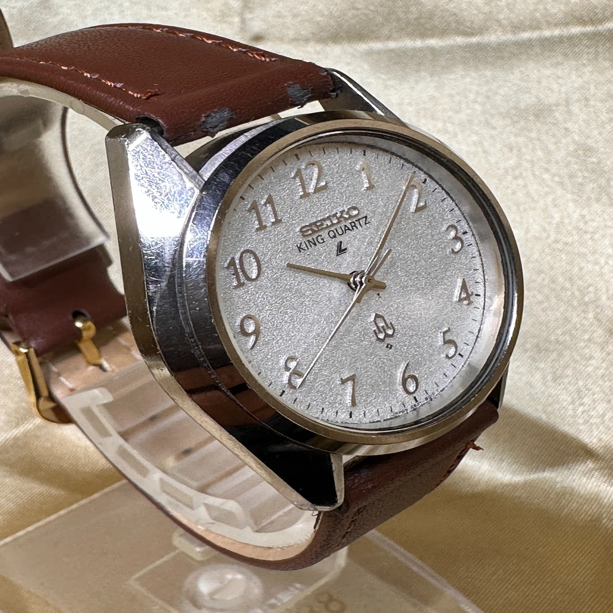 ⌚027】SEIKO キングクオーツ 4821-8000 Lマーク｜Crusoe