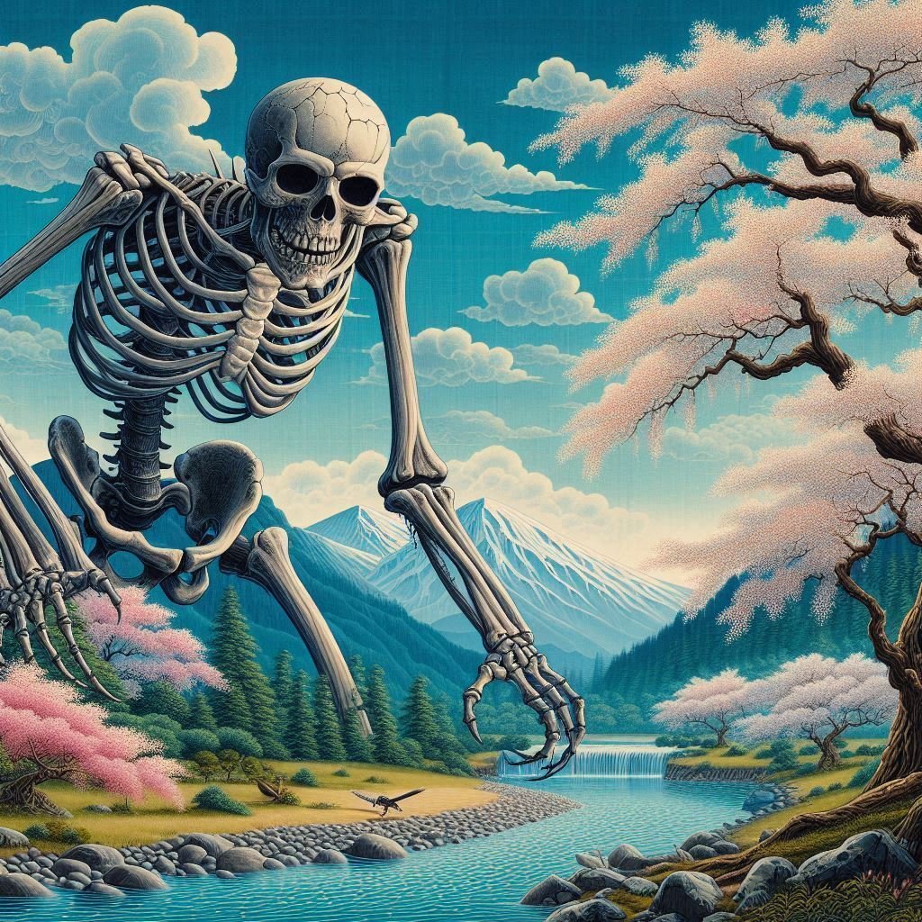 第16回 ChatGPT-4o 国芳風「がしゃどくろ」｜fine_stoat790