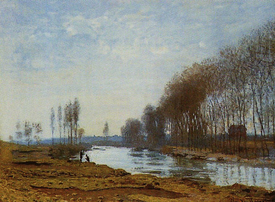 シスレー：アルジャントゥイユの大通り（F4号・333×242）