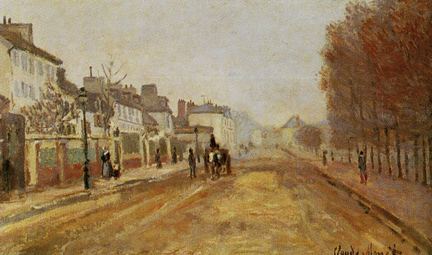 クロード・モネ、Boulevard Saint-Denis,Argenteuil サン＝ラザール駅 (モネ) - Wikipedia