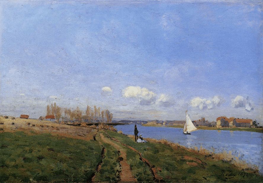 クロード・モネ、Boulevard Saint-Denis,Argenteuil ファイル:Claude Monet - The Saint-Lazare Station - Google