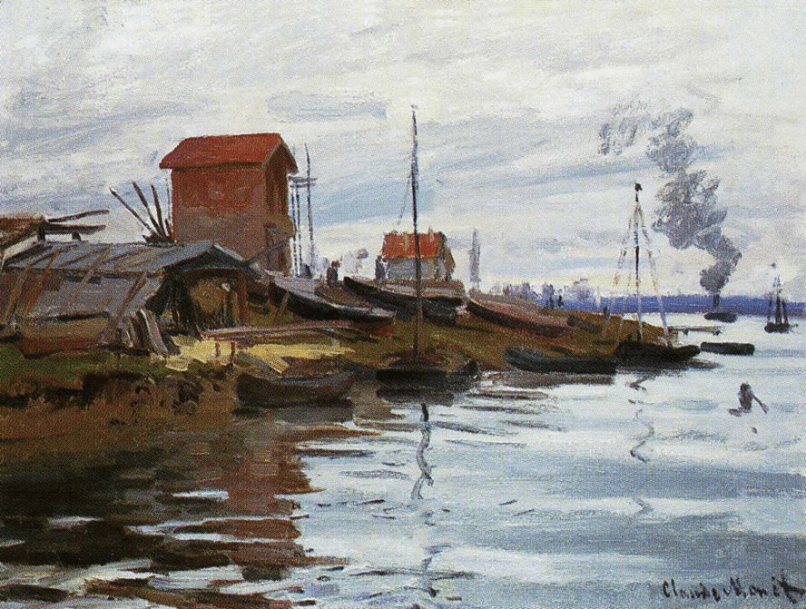 シスレー：アルジャントゥイユの大通り（F4号・333×242）