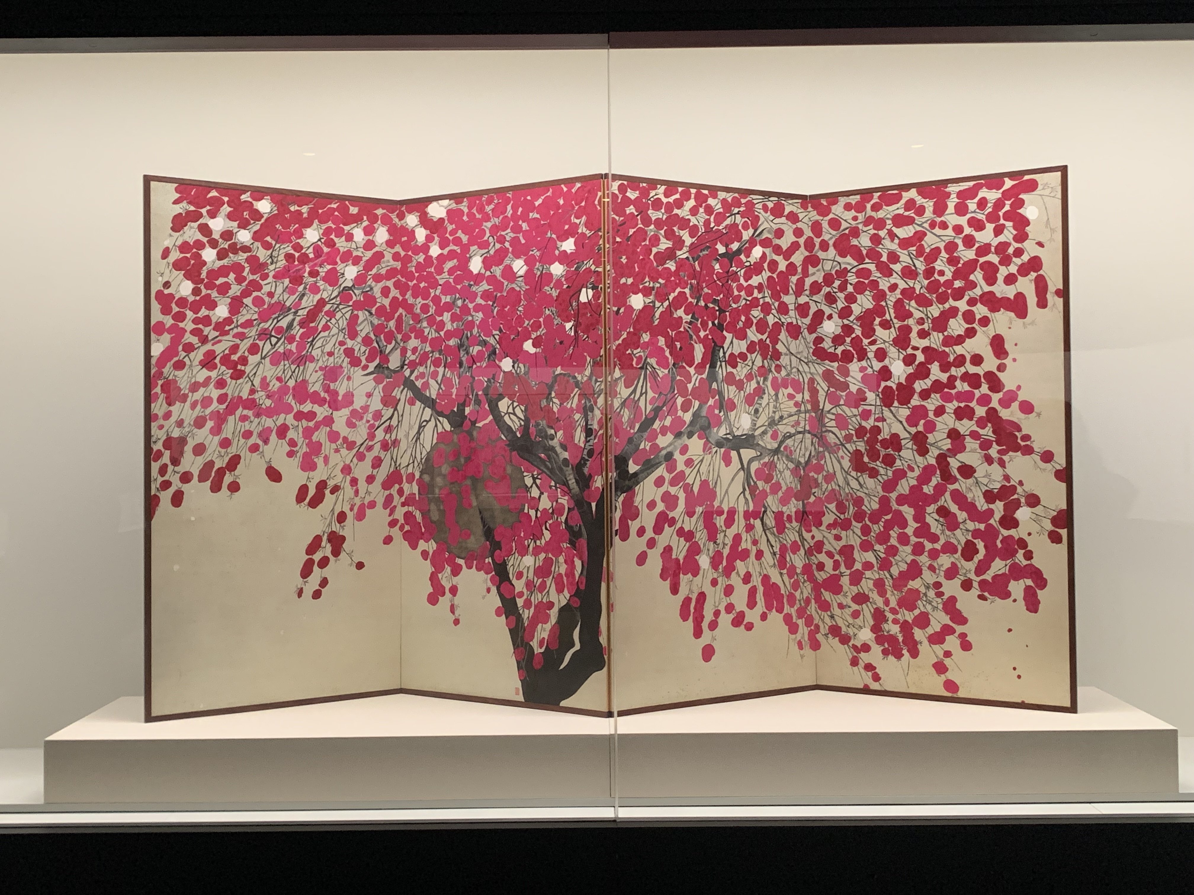 日本画家の船田玉樹氏作品 　※時期詳細不明 船田玉樹《花の夕》②この人だけテンション感が違くて怖い【MoMAT