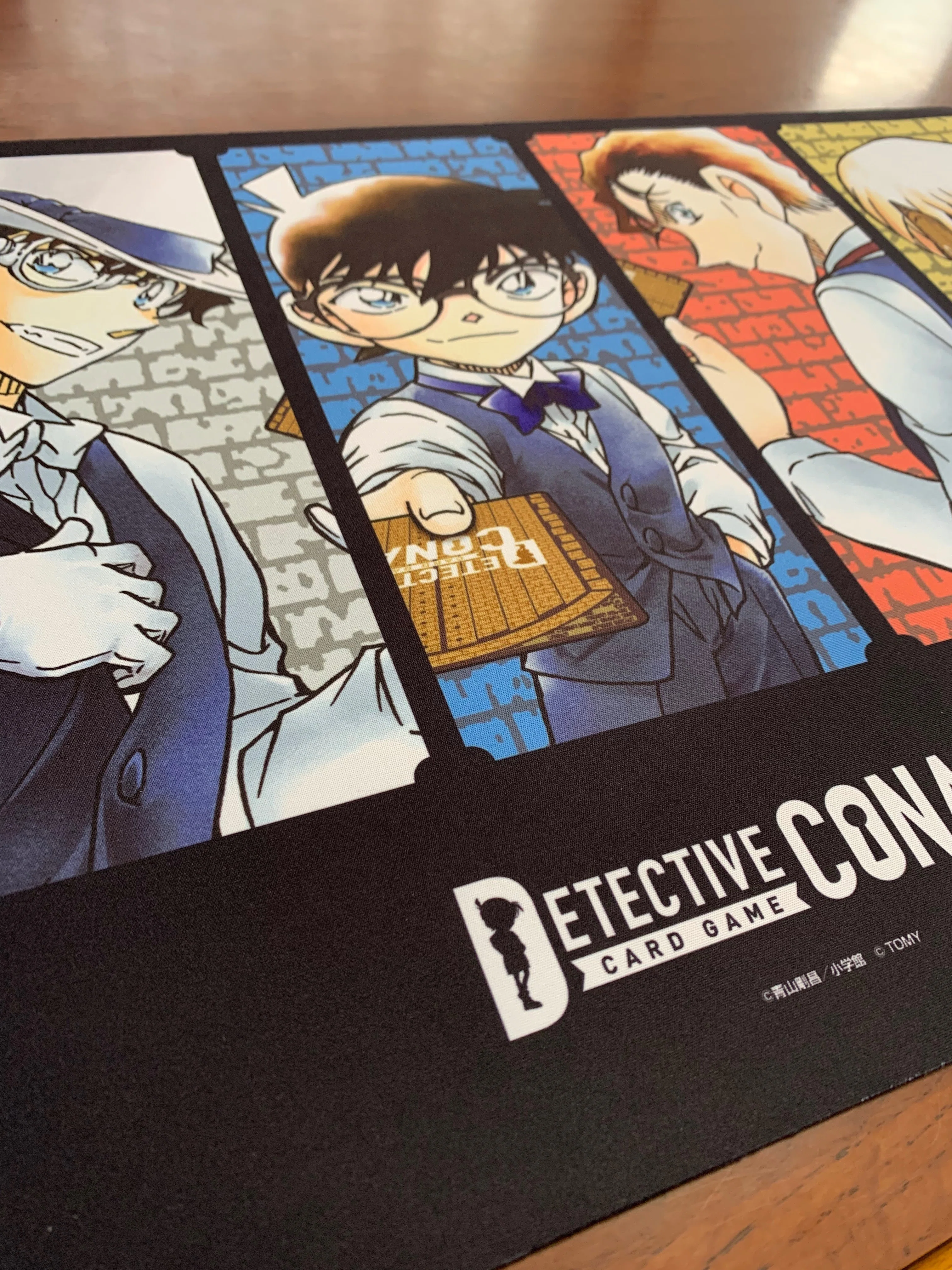 名探偵コナンTCGプレイマット買ったので比較｜波留都