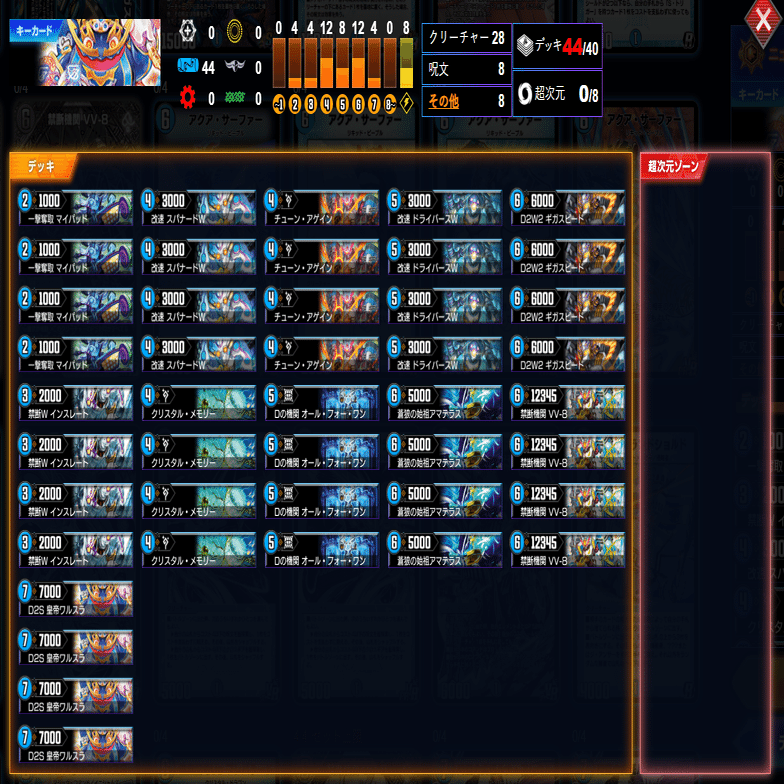 デュエプレ】《禁断機関 VV-8》に関する思考整理【青単VV8構築】｜まっくす