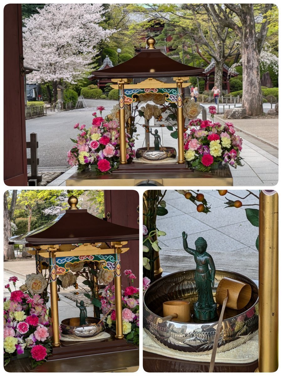 灌仏会(花まつり)散歩|白桃ゆめの 灌仏会(花まつり)散歩|白桃ゆめの