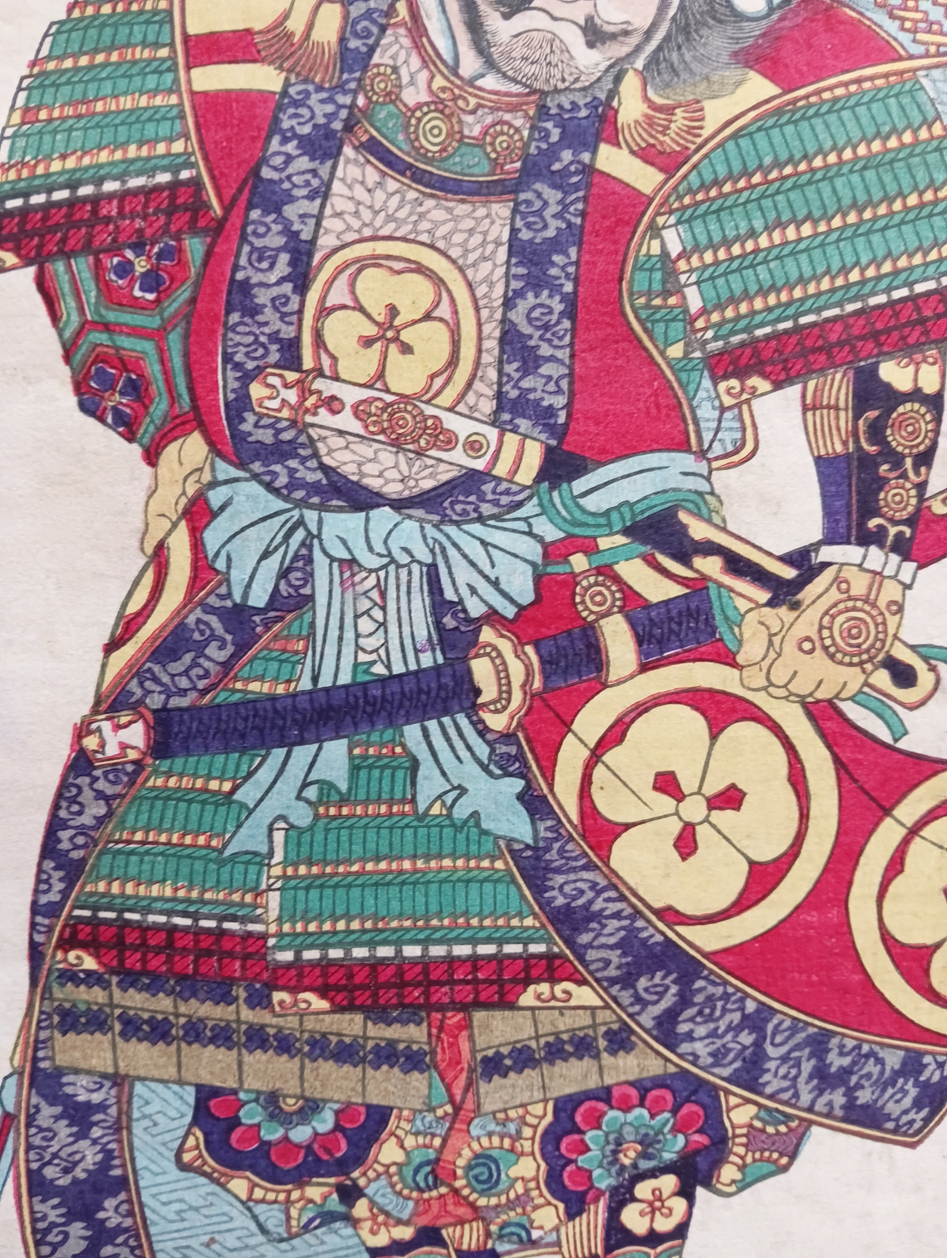 浮世絵、三河英雄傳酒井左エ門尉忠次、歌川芳虎画(孟斎芳虎） 三河英雄傳 酒井左エ門尉忠次 歌川芳虎｜月岡芳年コレクター