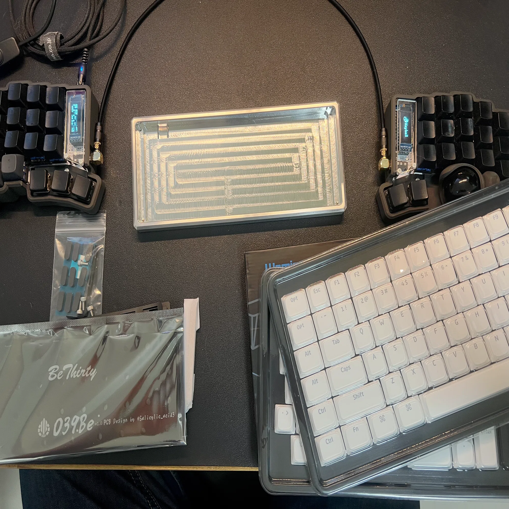 ミニマル30%キーボード「BeThirty」ビルドログ｜kazy