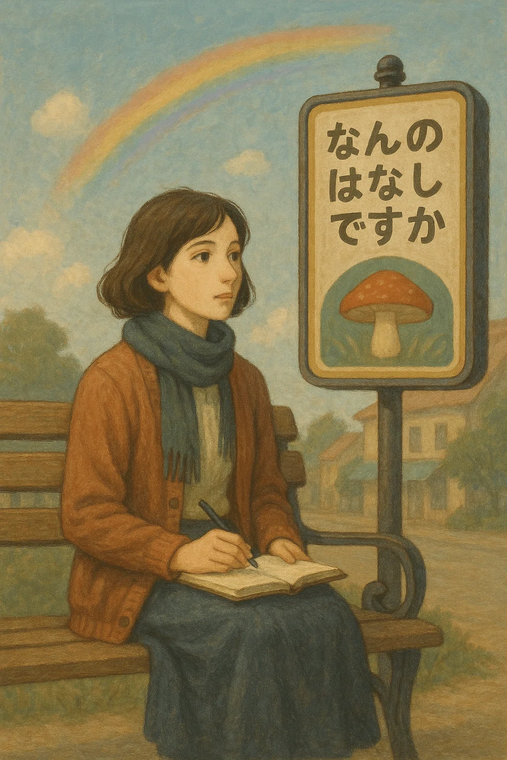 なんのはなしです課」通信 春宵の三十六通目｜コニシ木の子