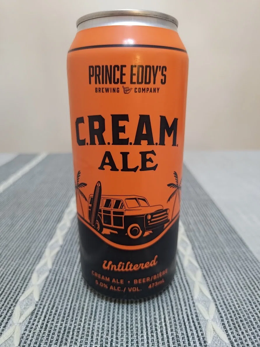 Music Craft Notes Color Canadian Craft Beer Memo #20 - CREAM ALE: PRINCE EDDY'S BREWING COMPANY ...