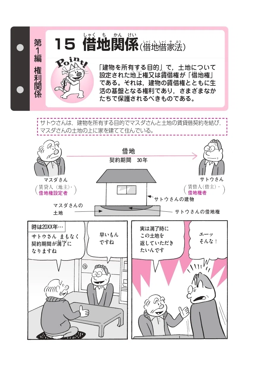 単話販売】15話 借地関係（借地借家法）（2025年4月時点）｜「マンガ