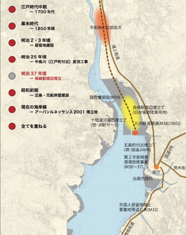千馬町」 － 大陸に送られる軍馬として、多くの馬たちが集められ係留