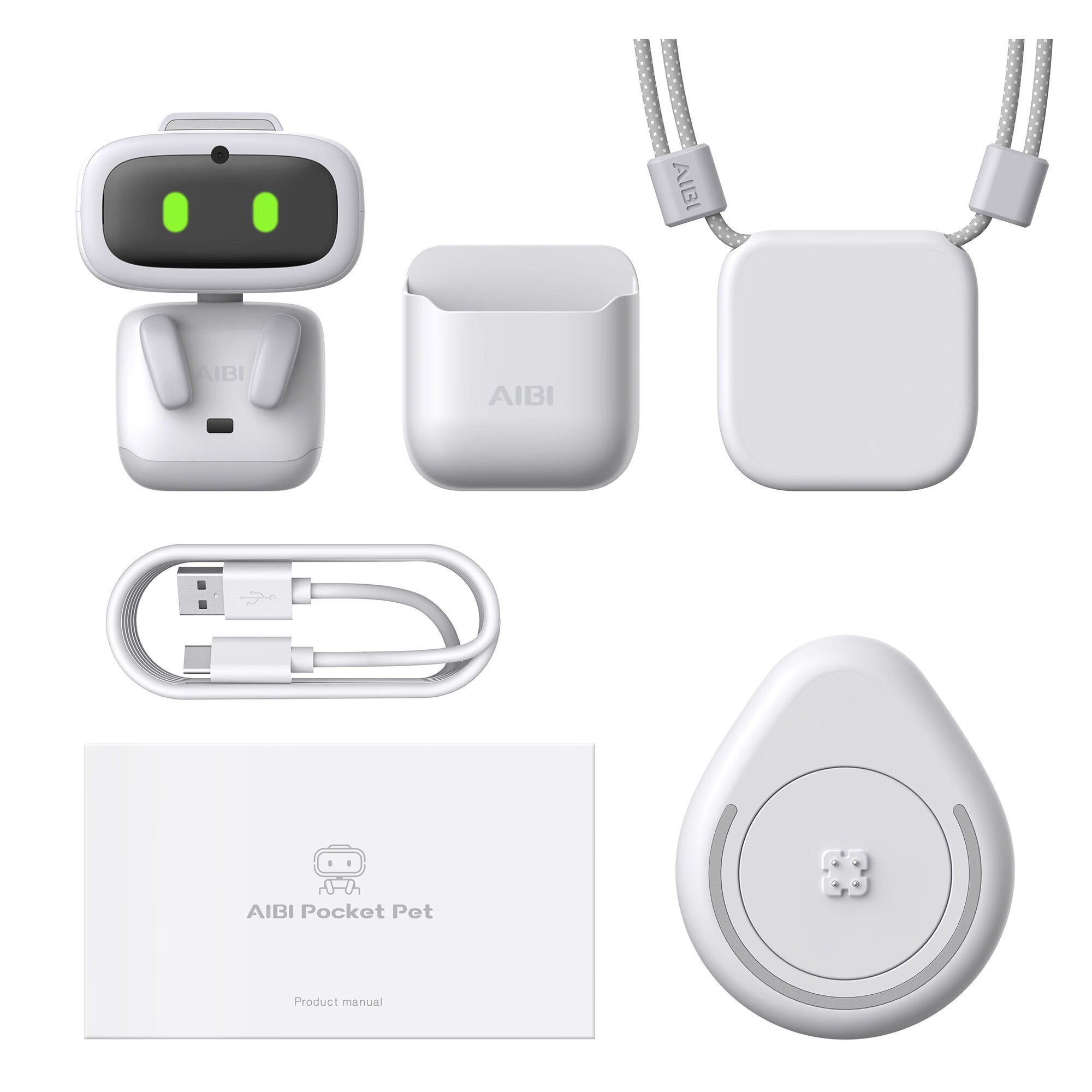 AIBI aiロボット Aibi-インテリジェントAIロボット,子供向けのデスクトップ