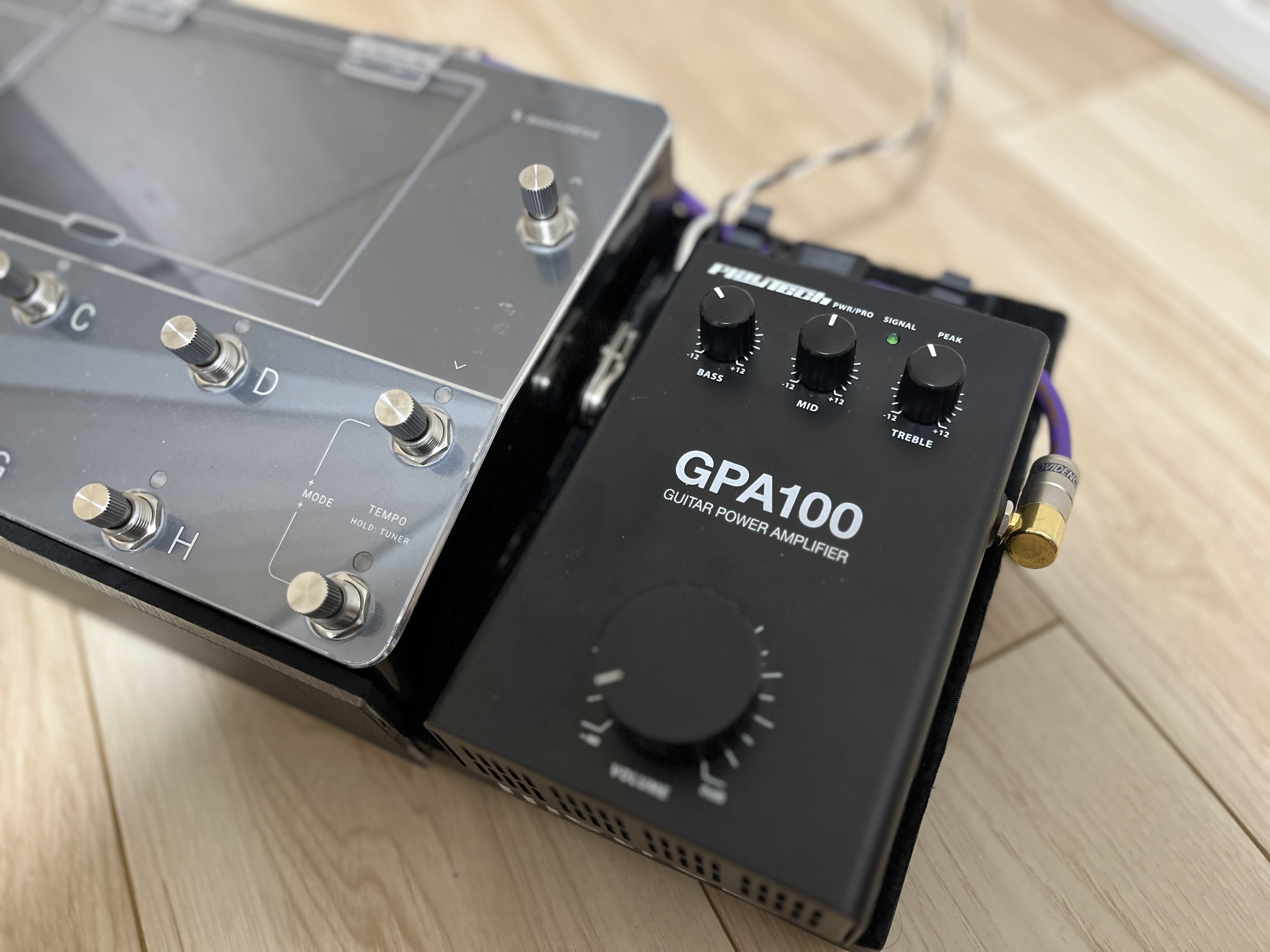 【Quad Cortex／クアッドコアテックス】アクリル付！2025年購入品！ 私的Quad Cortex最小構成ボード｜journeyman_pko