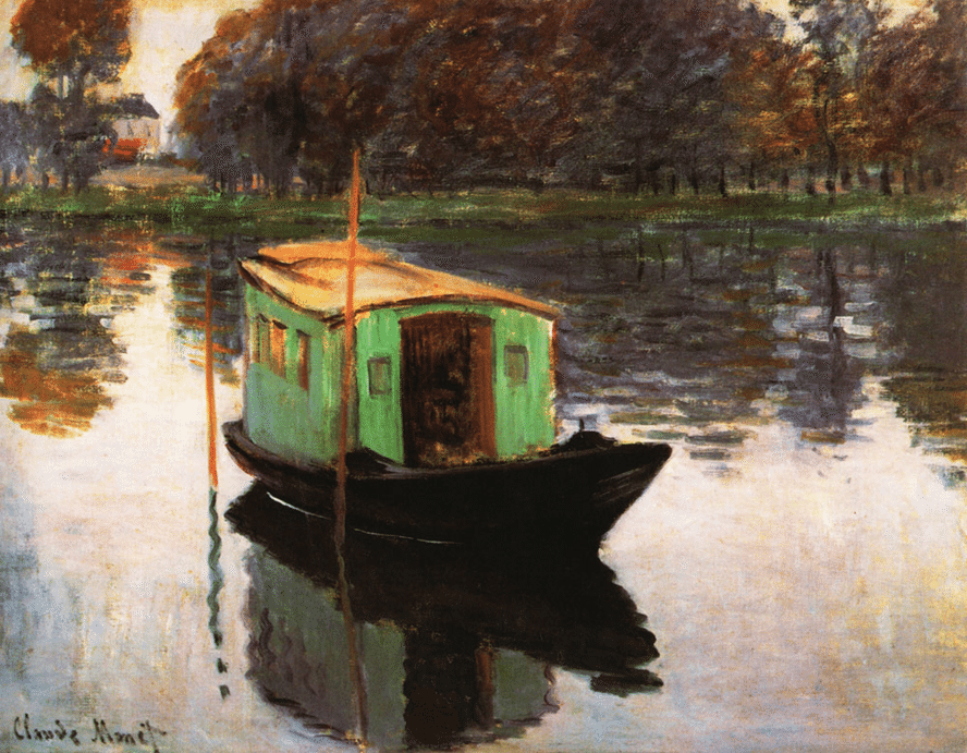 クロード・モネ、Boulevard Saint-Denis,Argenteuil クロード・モネ、Boulevard Saint-Denis,Argenteuil クロード