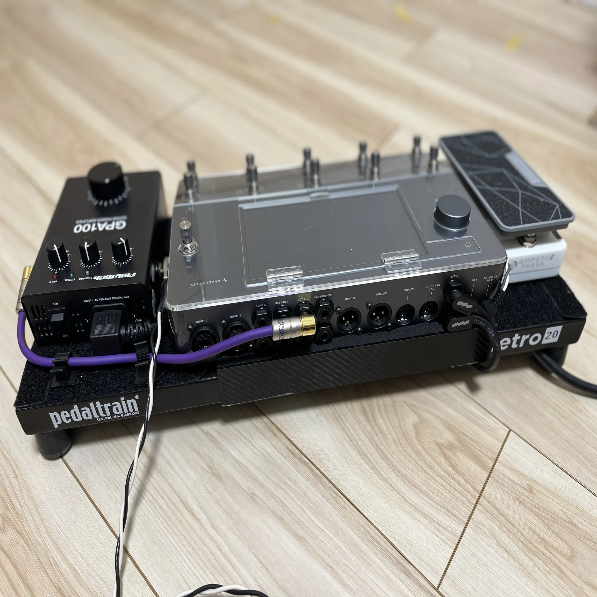 私的Quad Cortex最小構成ボード｜journeyman_pko