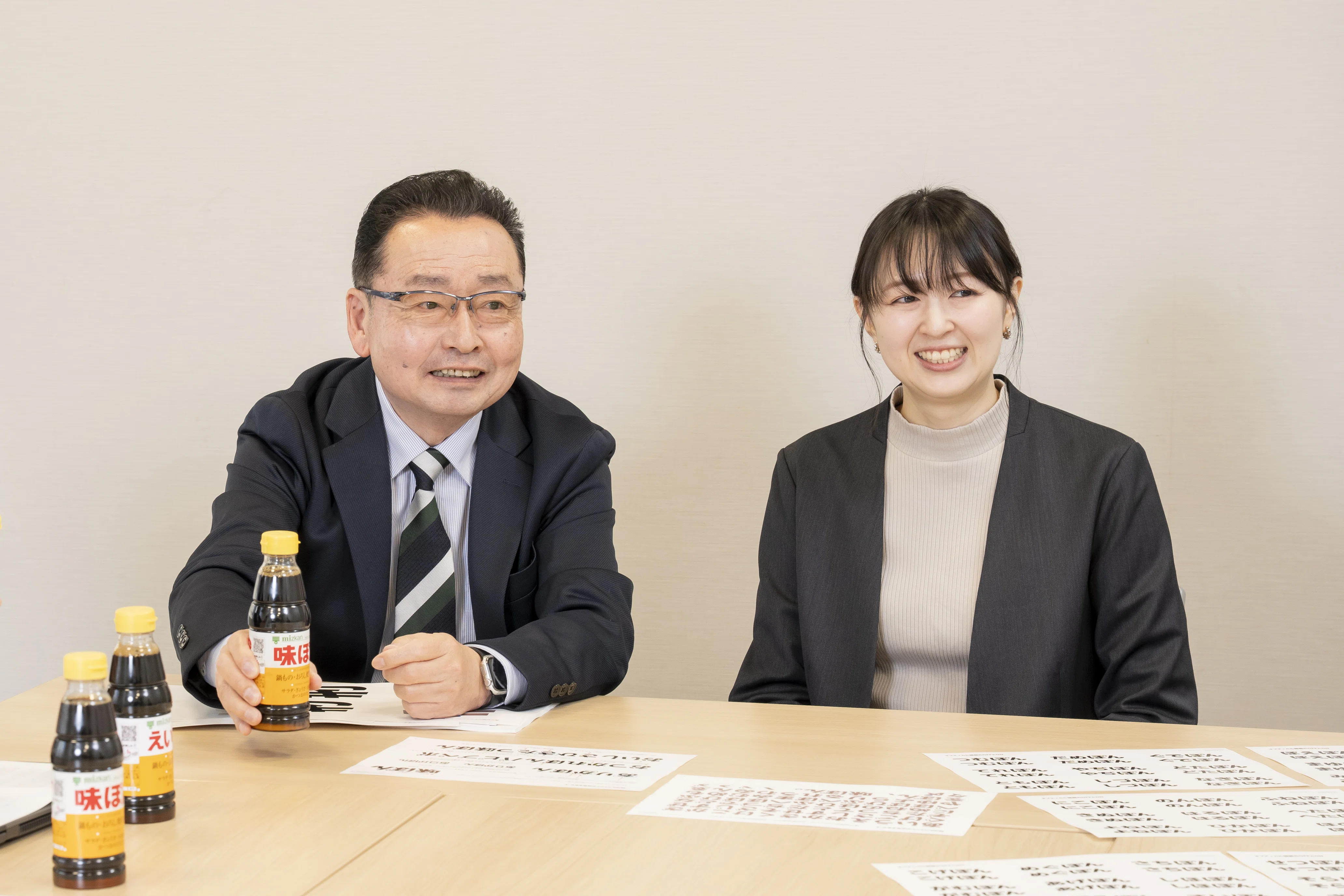 おなじみのロゴをオリジナルフォントに。ミツカンが味ぽん60周年に制作