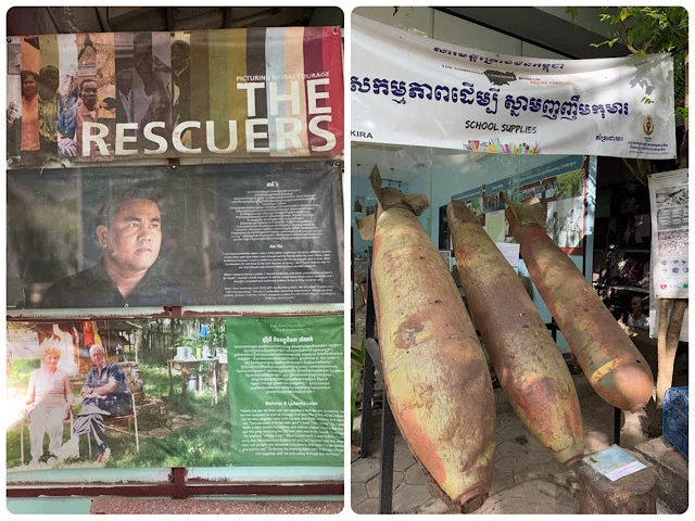 カンボジア国民1/4が殺された史実と残された地雷を処理し復興を支える