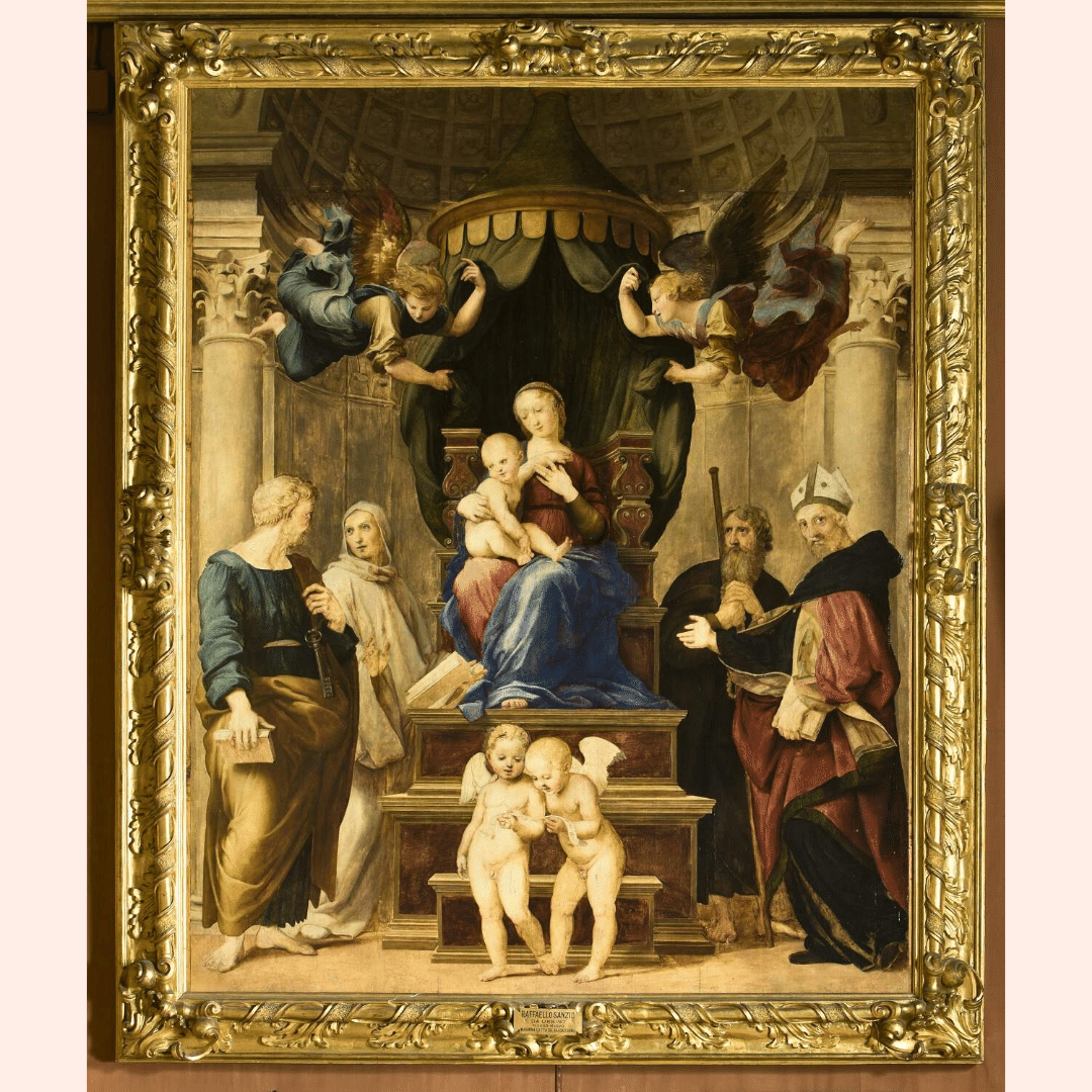 珍しい、ラファエッロの未完の作品｜フィレンツェ歩き ここだけの話