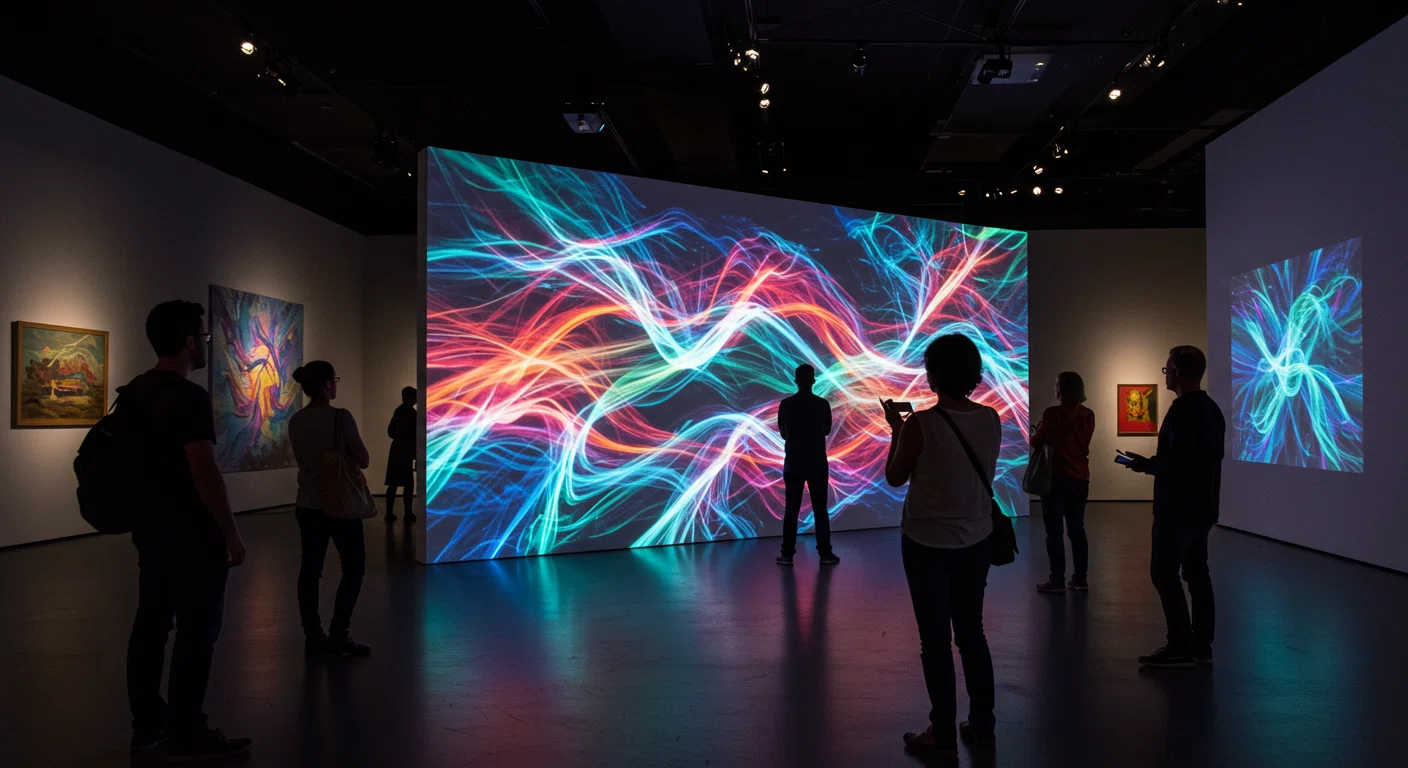 インタラクティブデジタルアート展示