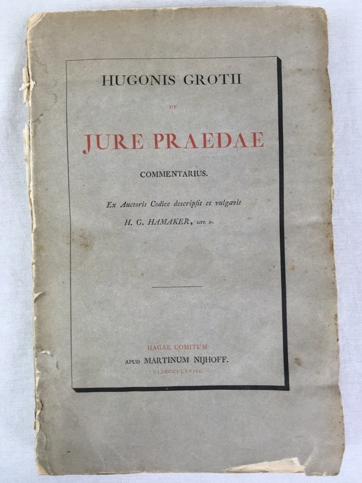 国際法の父」による1609年執筆の原稿を1868年に初めて公刊｜極東書店