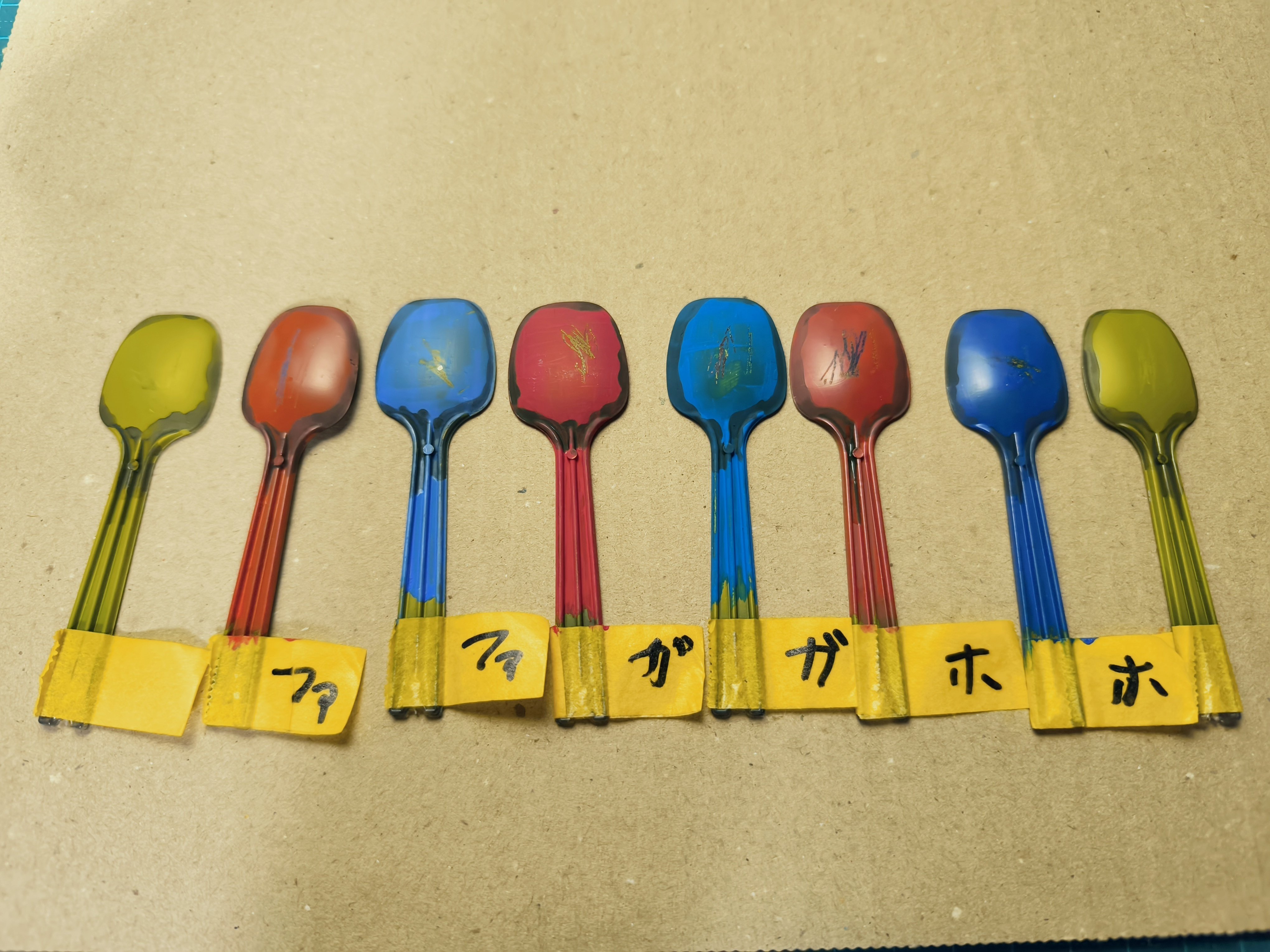 リビングでもキミ色が出せる！水性ホビーカラー筆塗りで