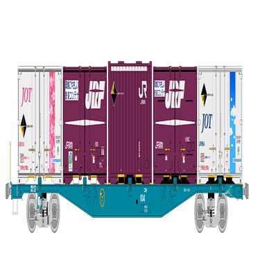 EF510 2両付属 コキ20両 4060 4061レ貨物列車一式 EF510 2両付属 コキ