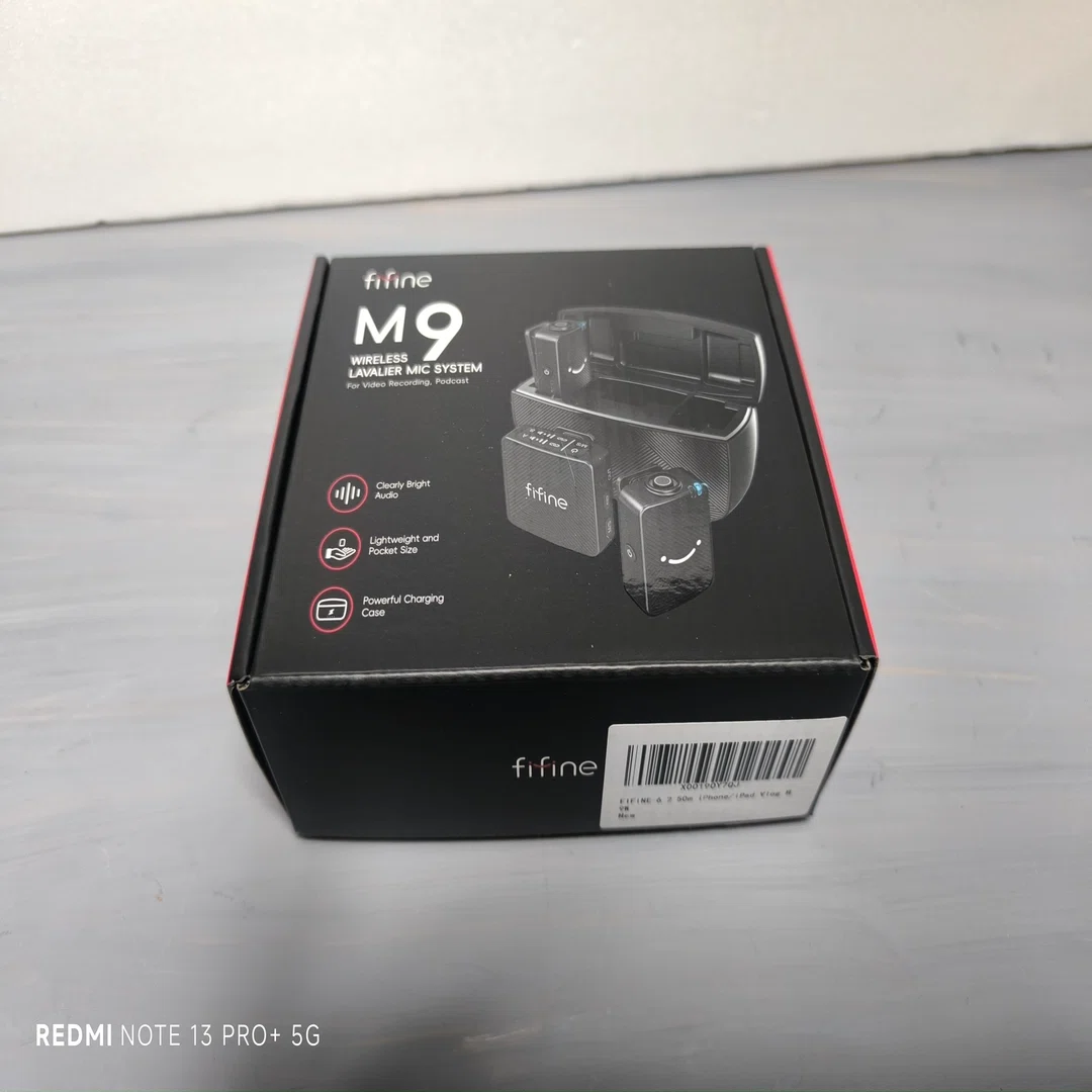 ワイヤレスマイクFifine M9実機レビュー｜重藤 六