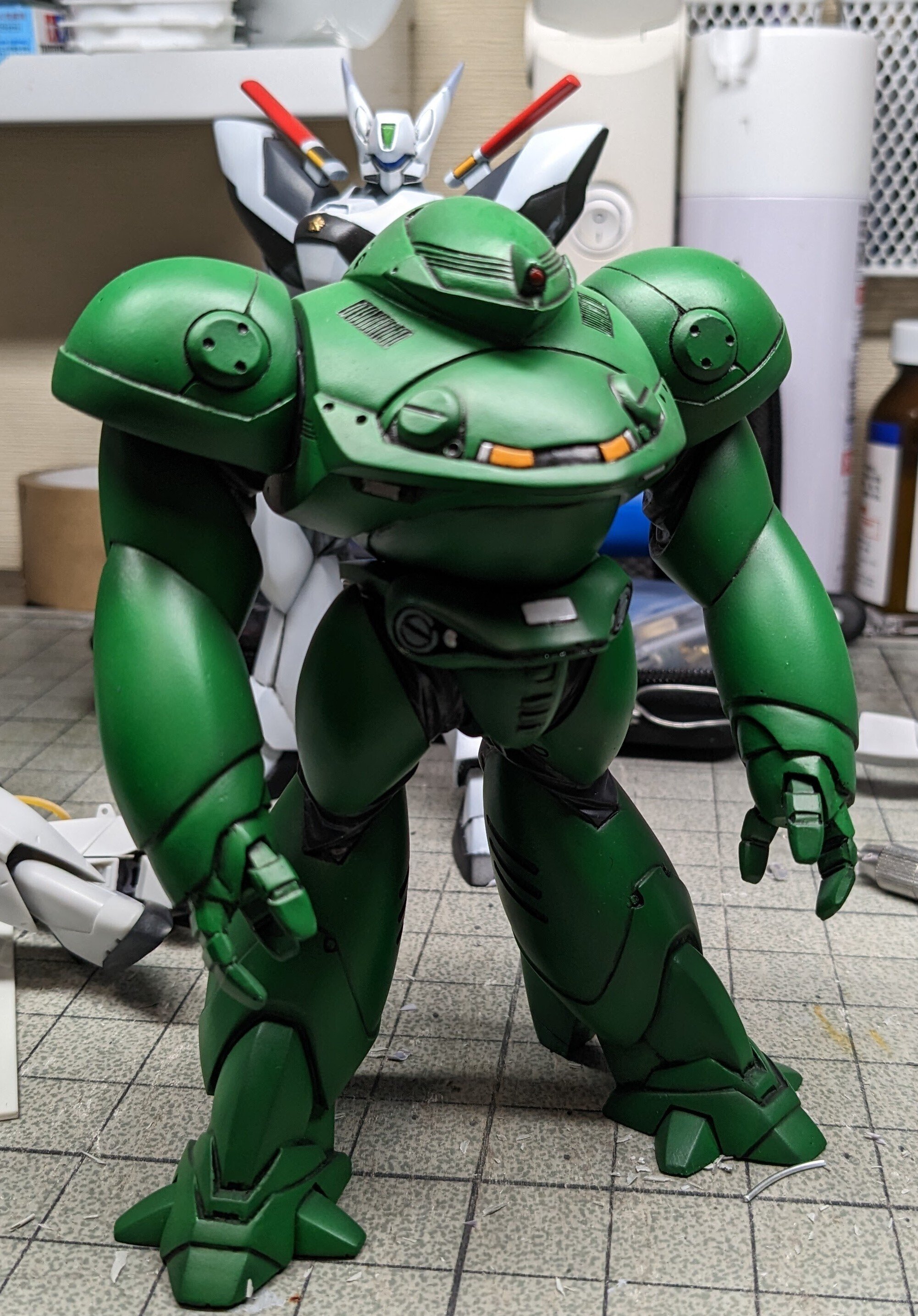 海洋堂　パトレイバー　3D SHOW 速水仁司氏作品　イングラム　アルフォンス Amazon | 海洋堂 機動警察パトレイバー イングラム コミックス版