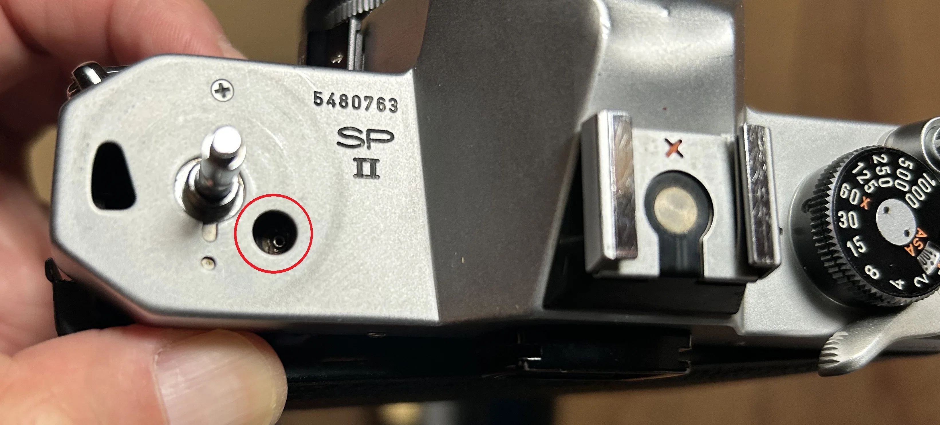 PENTAX SP2の露出計調整｜Katsuhiro