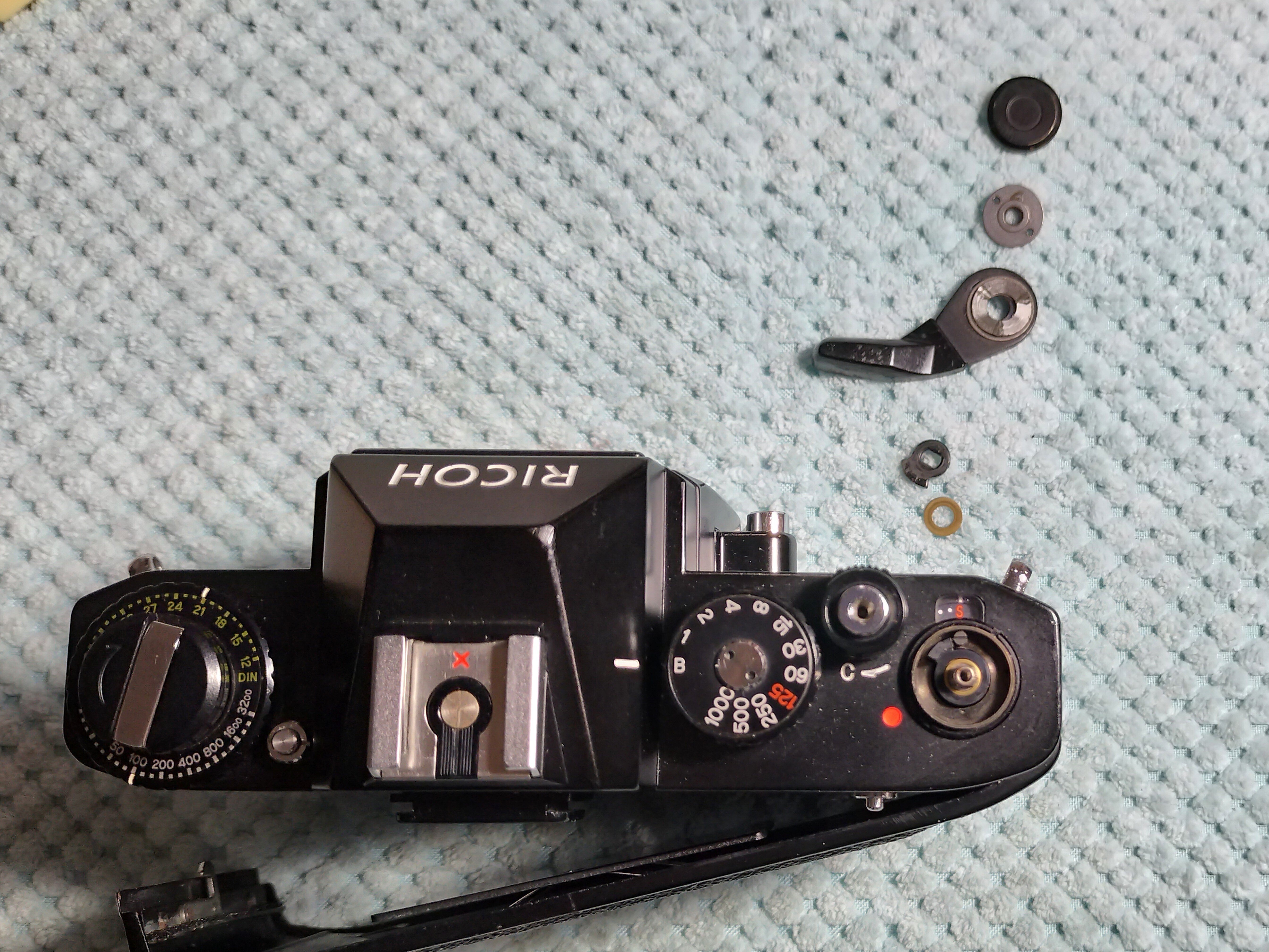 【完動品】RICOH XR-1 【分解清掃済】 RICOH XR-1の分解｜フィルムカメラ修理のアクアカメラ