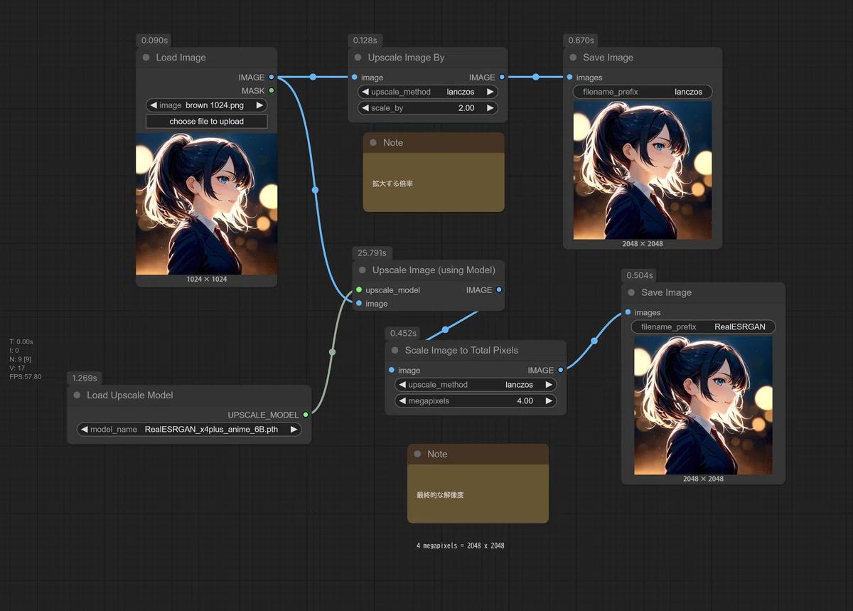 upscale simple workflow
2025.4.11