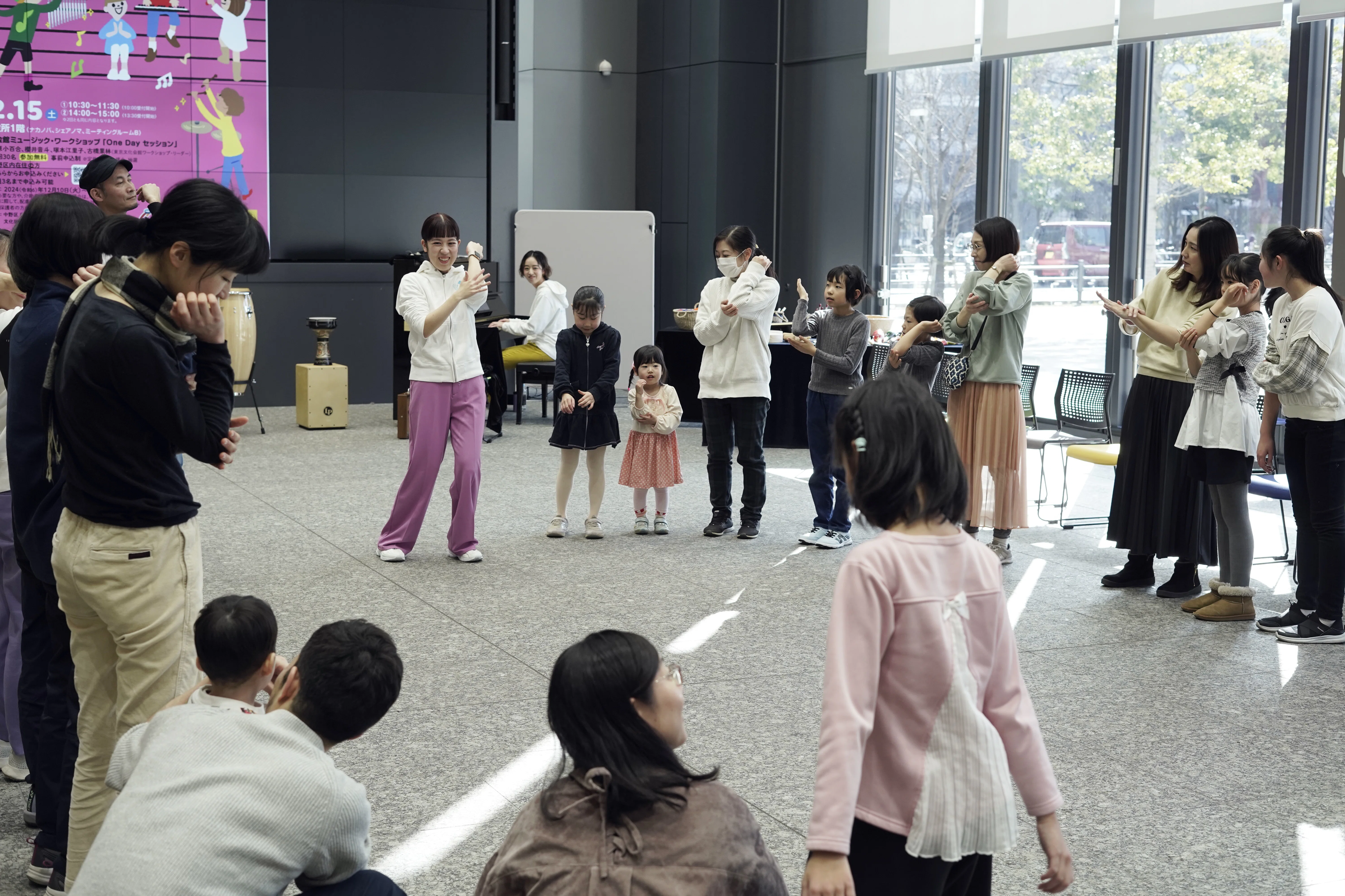 東京都・中野区芸術文化連携事業「みんなでつくろう！音楽のせかい