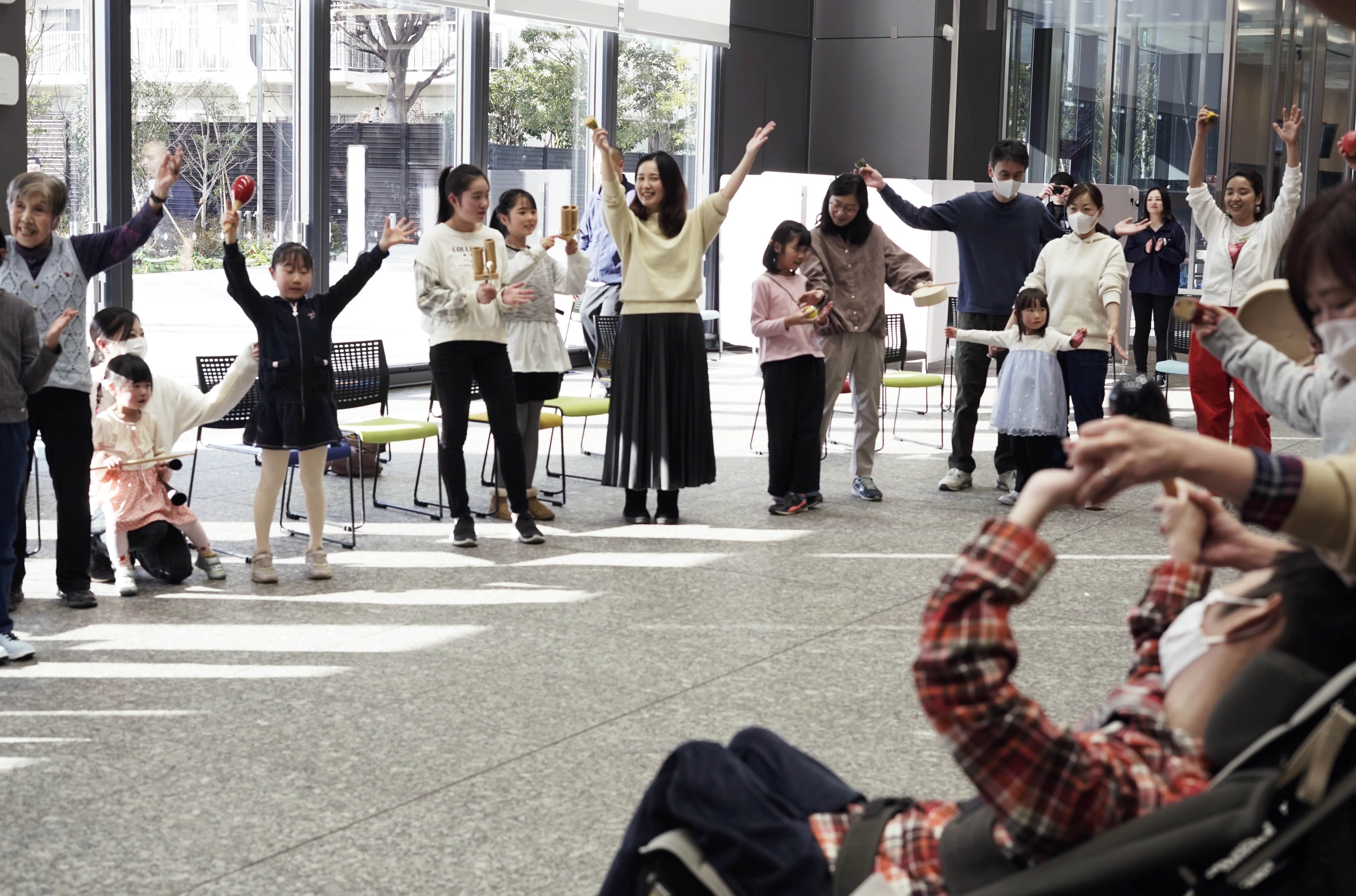 東京都・中野区芸術文化連携事業「みんなでつくろう！音楽のせかい
